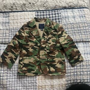 Janie and Jack Camo Suit Top